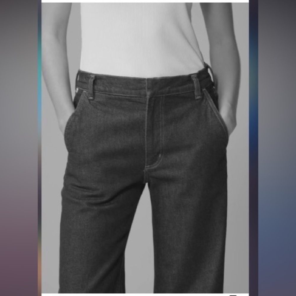NWT Citizens of Humanity Annina Pocket Trouser 30" jean in Jones Sz 23 - Picture 8 of 16
